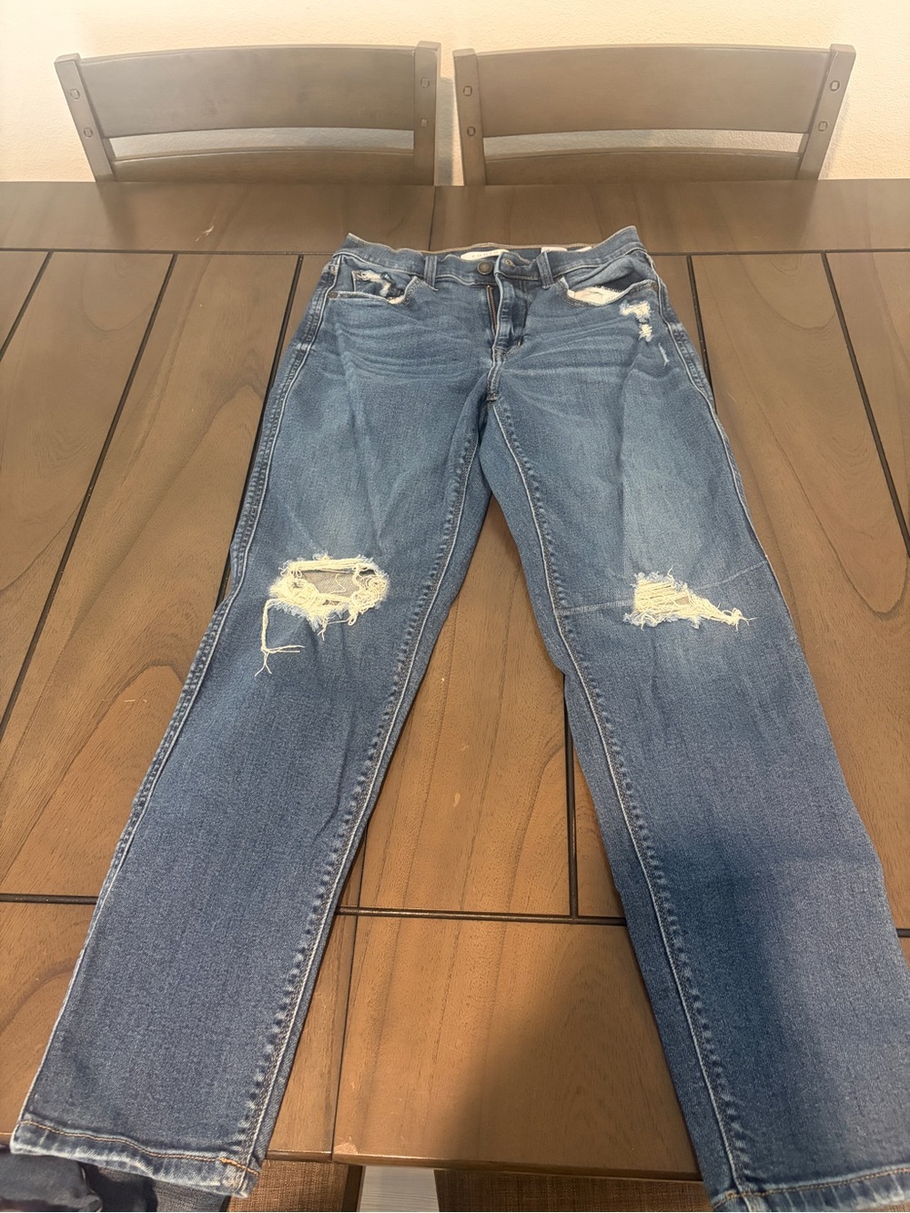 Rocky Women's Distressed Blue Boyfriend Jeans size 5